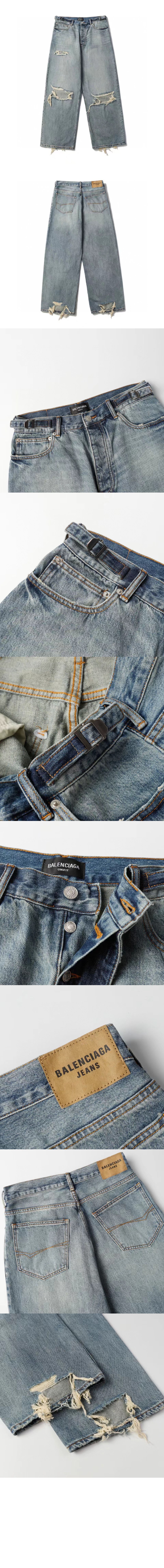 미러급레플리카사이트 | 명품레플리카 전문 쇼핑몰  | 퍼스트원 - 패치드 포켓 배기 진 > 발렌시아가