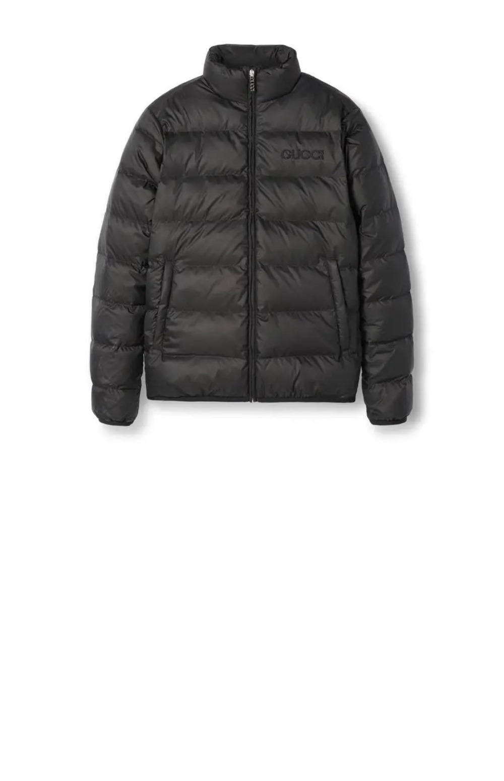 미러급레플리카사이트 | 명품레플리카 전문 쇼핑몰  | 퍼스트원 - 로고 자수 패딩 재킷 > 구찌