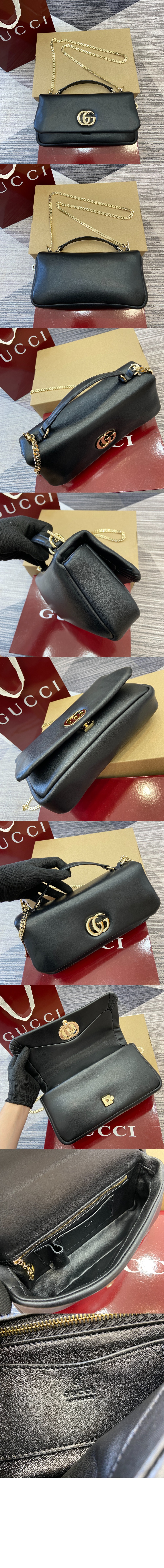 미러급레플리카사이트 | 명품레플리카 전문 쇼핑몰  | 퍼스트원 - GG 밀라노 스몰 탑 핸들백 806016 > 구찌