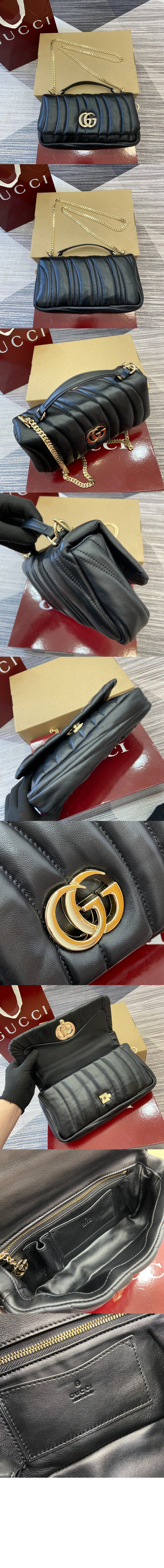 미러급레플리카사이트 | 명품레플리카 전문 쇼핑몰  | 퍼스트원 - GG 밀라노 스몰 탑 핸들백 806016 > 구찌