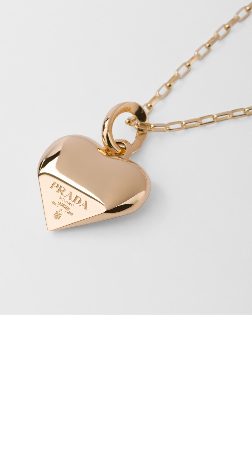 미러급레플리카사이트 | 명품레플리카 전문 쇼핑몰  | 퍼스트원 - 이터널 골드 소형 펜던트 목걸이 1JCA32 > 프라다