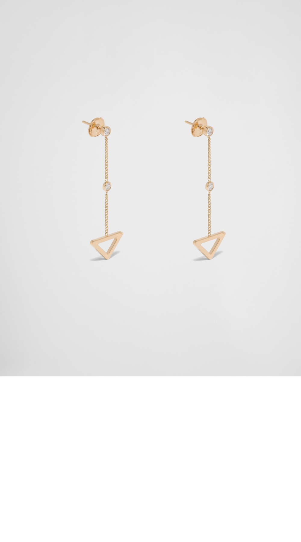 미러급레플리카사이트 | 명품레플리카 전문 쇼핑몰  | 퍼스트원 - 이터널 골드 드롭 귀걸이 1JO861 > 프라다