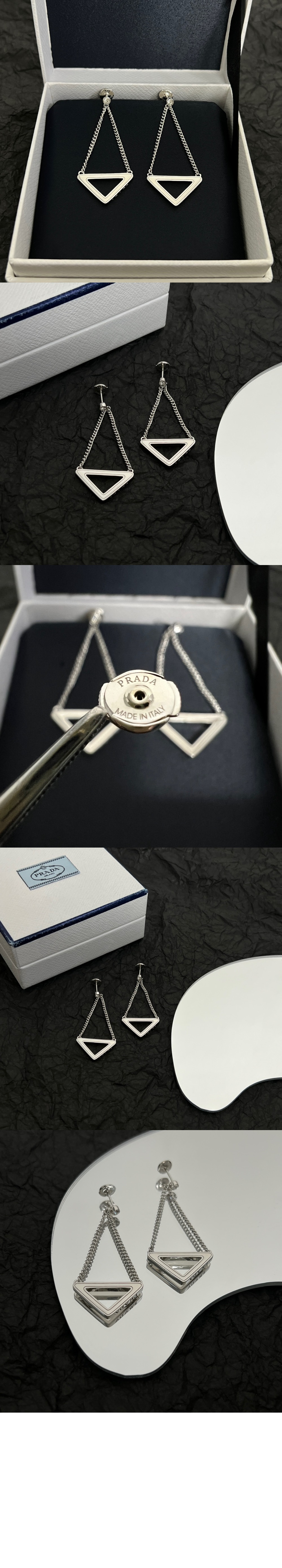 미러급레플리카사이트 | 명품레플리카 전문 쇼핑몰  | 퍼스트원 - 이터널 골드 드롭 귀걸이 1JO862 > 프라다