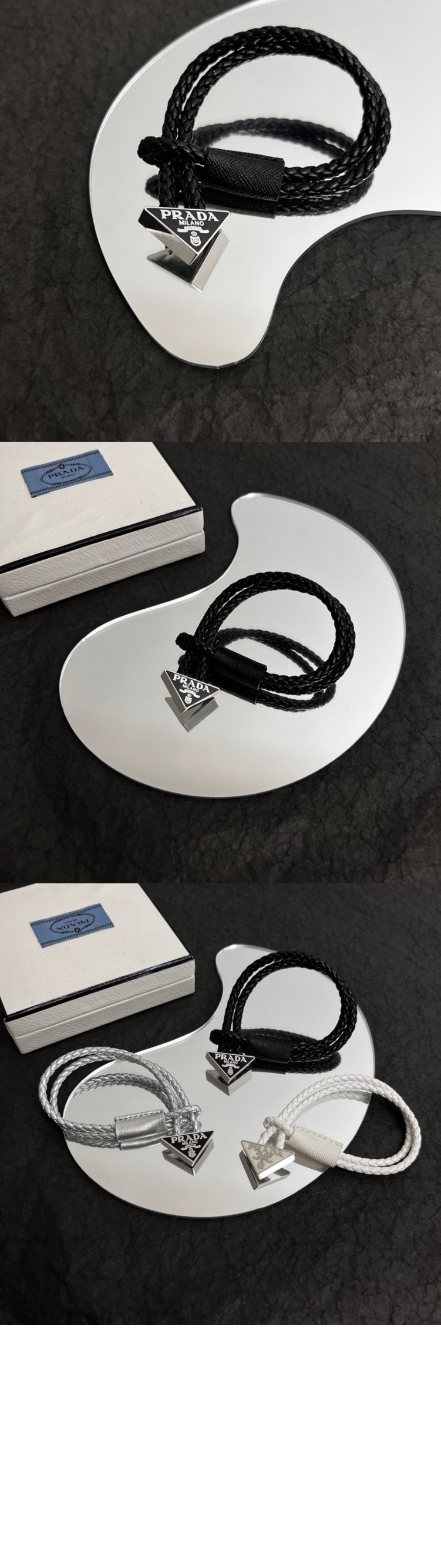 미러급레플리카사이트 | 명품레플리카 전문 쇼핑몰  | 퍼스트원 - 뱅글 나파 가죽 팔찌 2IB288 > 프라다