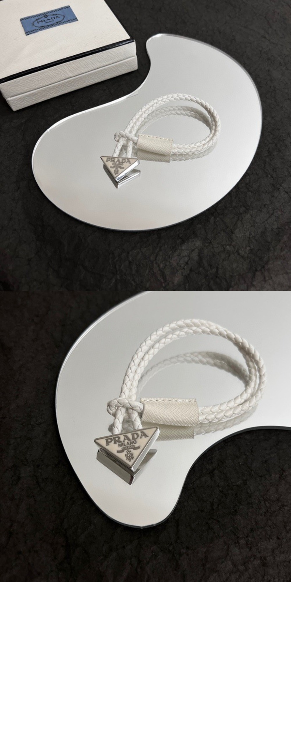 미러급레플리카사이트 | 명품레플리카 전문 쇼핑몰  | 퍼스트원 - 뱅글 나파 가죽 팔찌 2IB288 > 프라다