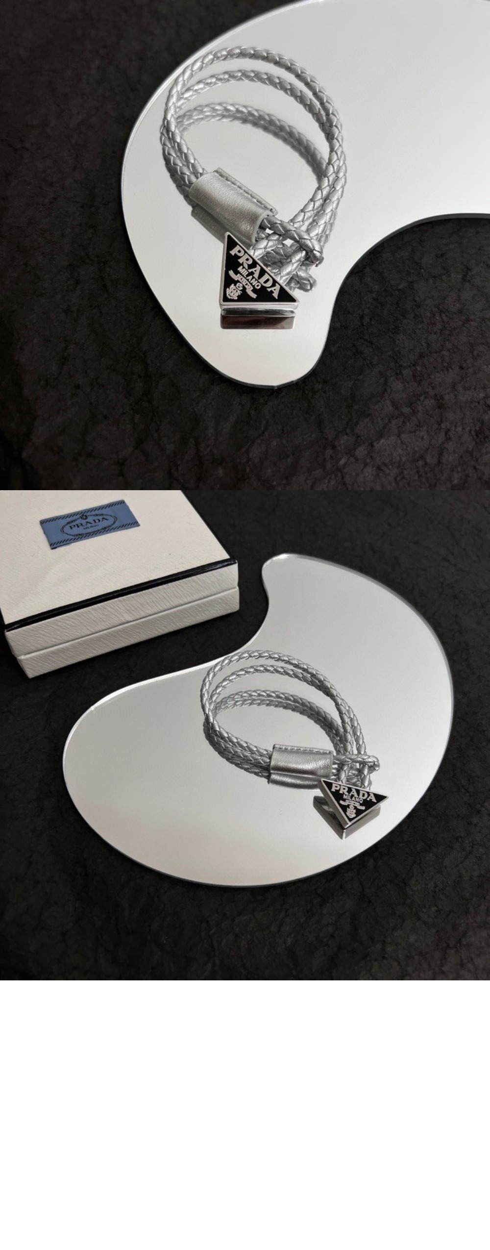 미러급레플리카사이트 | 명품레플리카 전문 쇼핑몰  | 퍼스트원 - 뱅글 나파 가죽 팔찌 2IB288 > 프라다