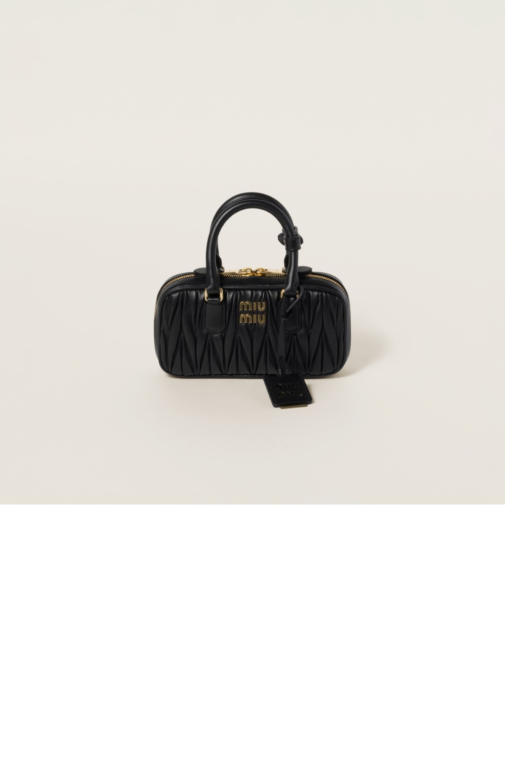 미러급레플리카사이트 | 명품레플리카 전문 쇼핑몰  | 퍼스트원 - 아르카디 마테라쎄 나파 가죽 미니백 5BP088 > 미우미우