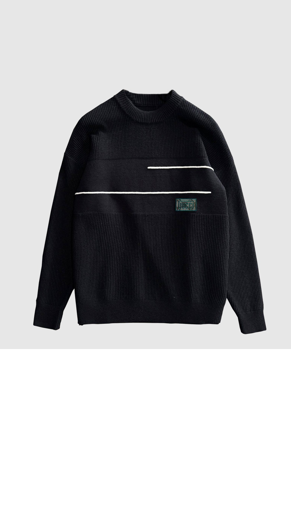 미러급레플리카사이트 | 명품레플리카 전문 쇼핑몰  | 퍼스트원 - 인타르시아 울 스웨터 > 구찌