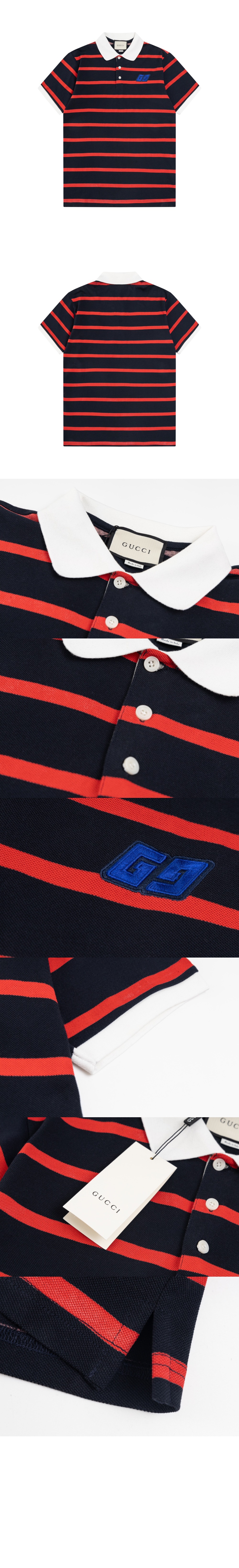 미러급레플리카사이트 | 명품레플리카 전문 쇼핑몰  | 퍼스트원 - 스트레치 코튼 피케 폴로 > 구찌