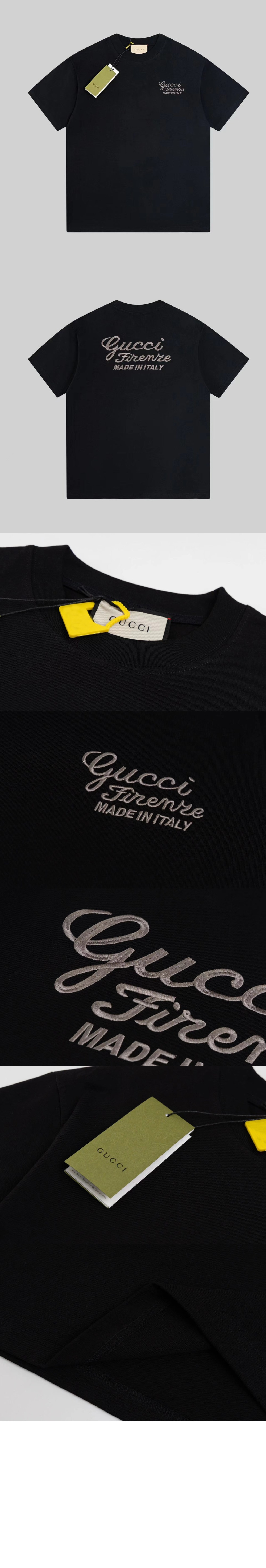 미러급레플리카사이트 | 명품레플리카 전문 쇼핑몰  | 퍼스트원 - 로고 프린트 반팔 > 구찌