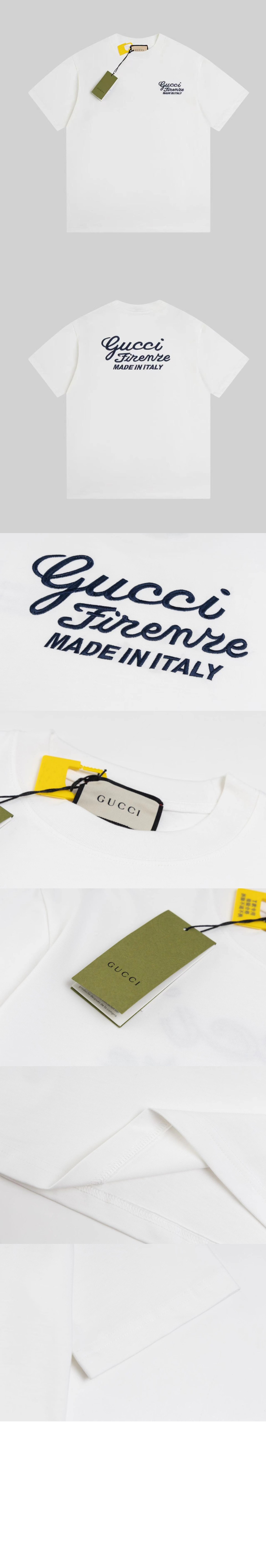 미러급레플리카사이트 | 명품레플리카 전문 쇼핑몰  | 퍼스트원 - 로고 프린트 반팔 > 구찌