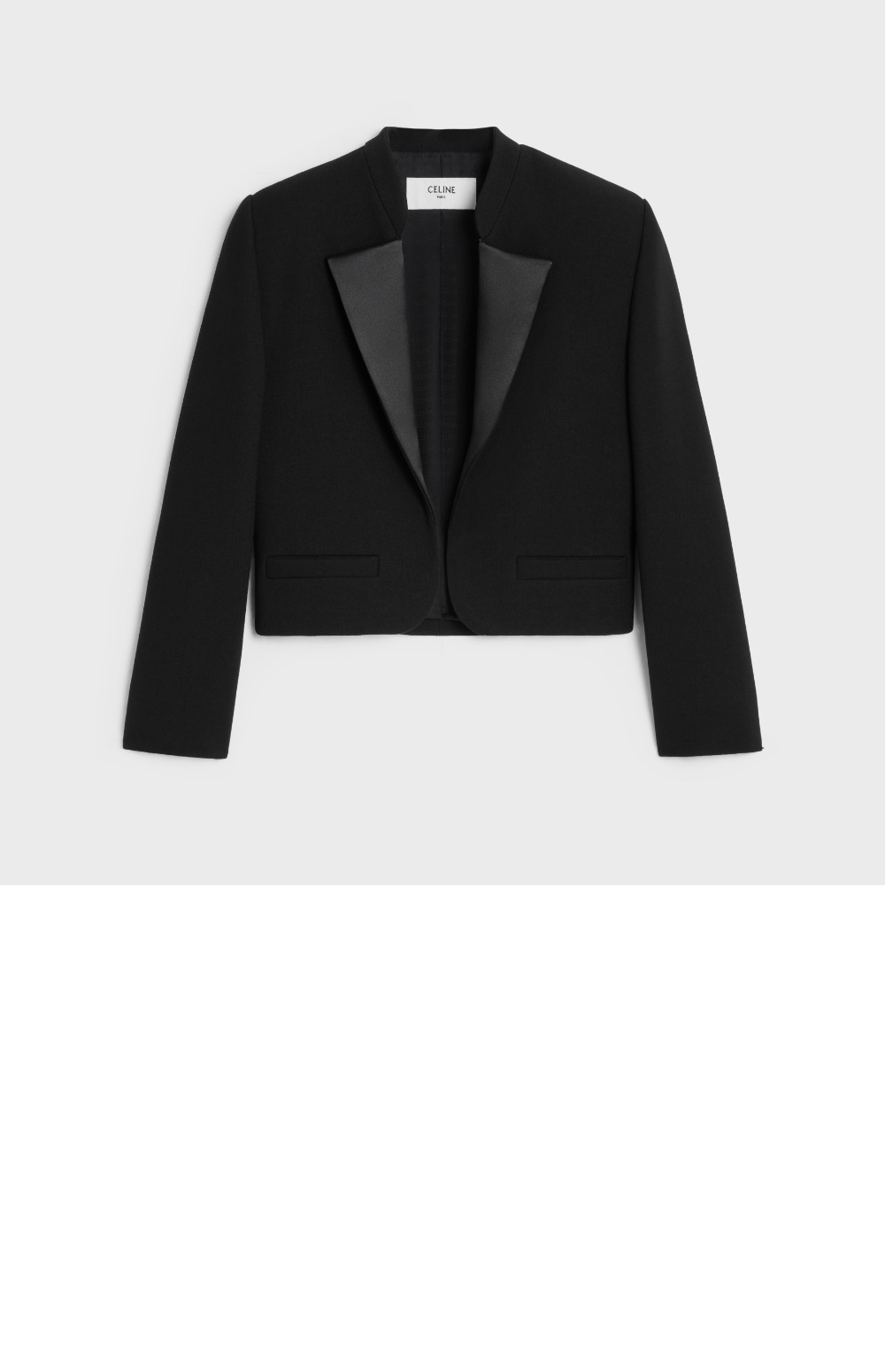 미러급레플리카사이트 | 명품레플리카 전문 쇼핑몰  | 퍼스트원 - 더블 크레이프 새틴 재킷 > 셀린느