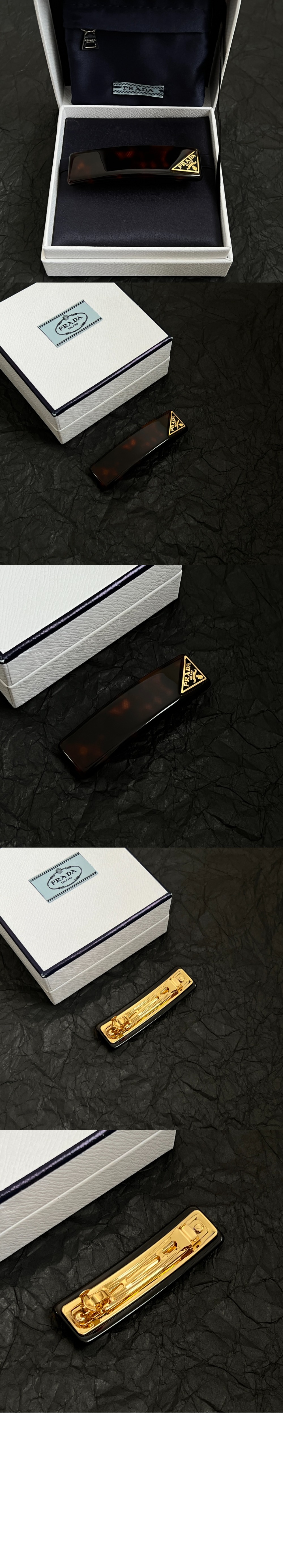 미러급레플리카사이트 | 명품레플리카 전문 쇼핑몰  | 퍼스트원 - 플렉시글래스 헤어 클립 1IF135 > 프라다
