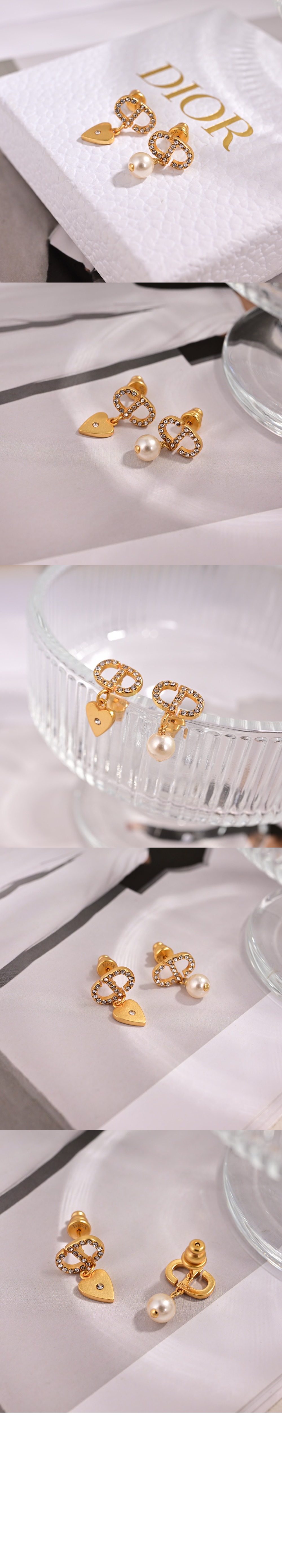 미러급레플리카사이트 | 명품레플리카 전문 쇼핑몰  | 퍼스트원 - Petit CD Lucky Charms  귀걸이 E3772 > 디올