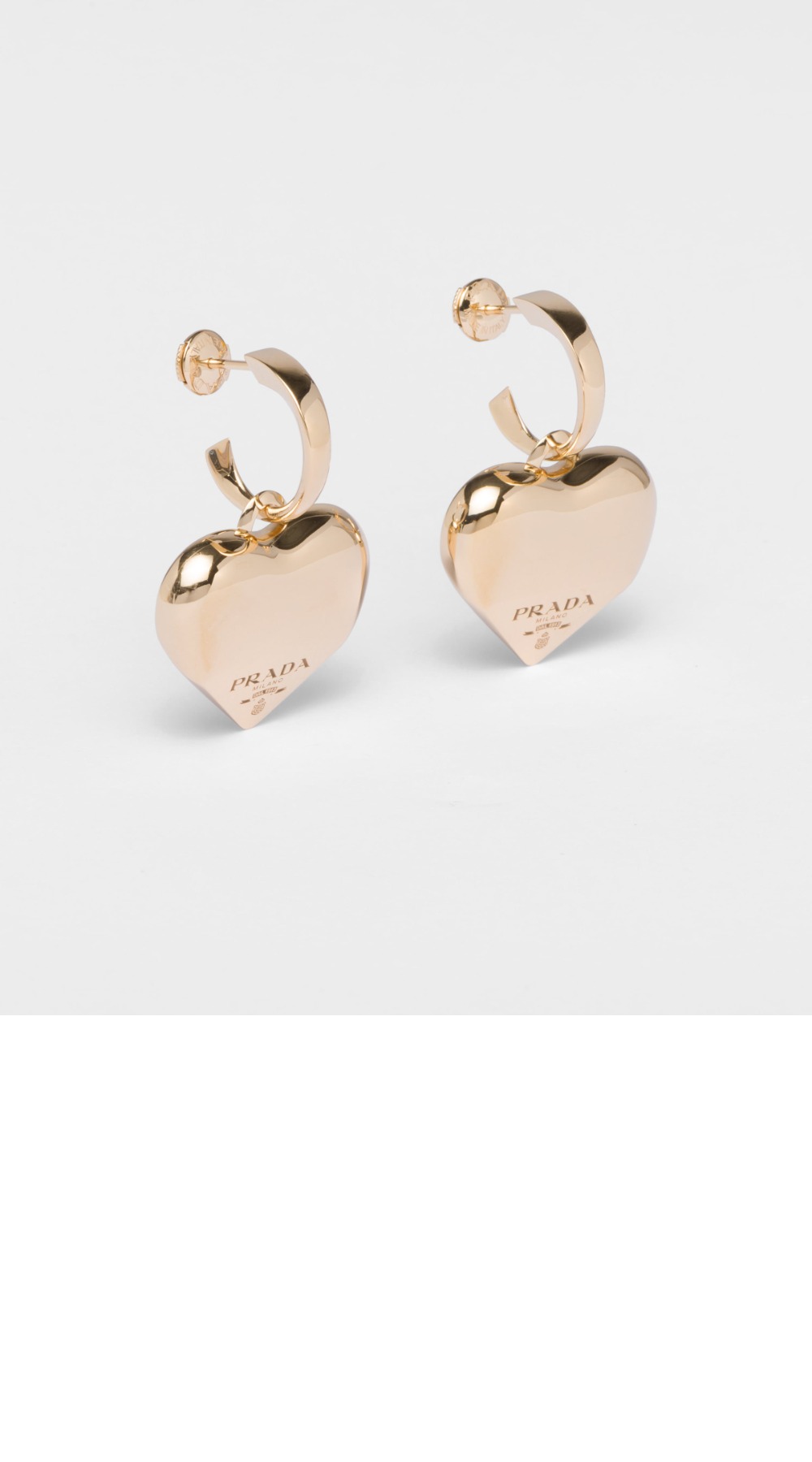 미러급레플리카사이트 | 명품레플리카 전문 쇼핑몰  | 퍼스트원 - 이터널 골드 중형 드롭 귀걸이 1JO967 > 프라다