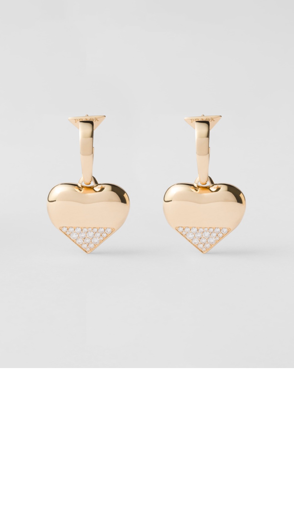 미러급레플리카사이트 | 명품레플리카 전문 쇼핑몰  | 퍼스트원 - 이터널 골드 펜던트 이어링 1JOA06 > 프라다