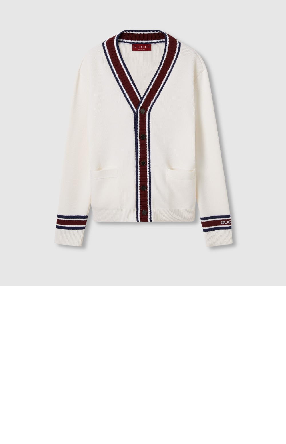 미러급레플리카사이트 | 명품레플리카 전문 쇼핑몰  | 퍼스트원 - 인타르시아 울 니트 가디건 > 구찌