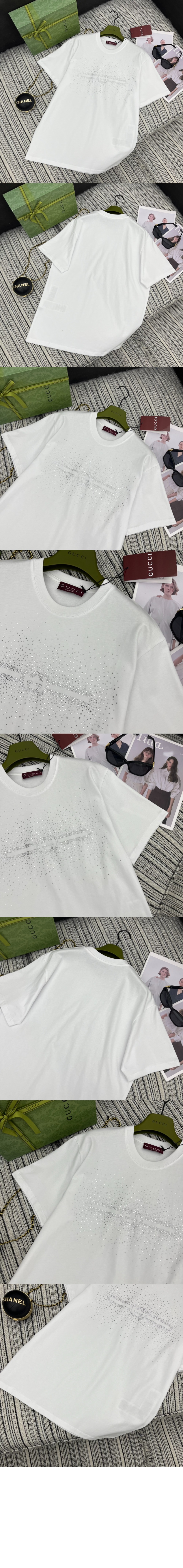 미러급레플리카사이트 | 명품레플리카 전문 쇼핑몰  | 퍼스트원 - 엠브로이더리 코튼 저지 티셔츠 > 구찌