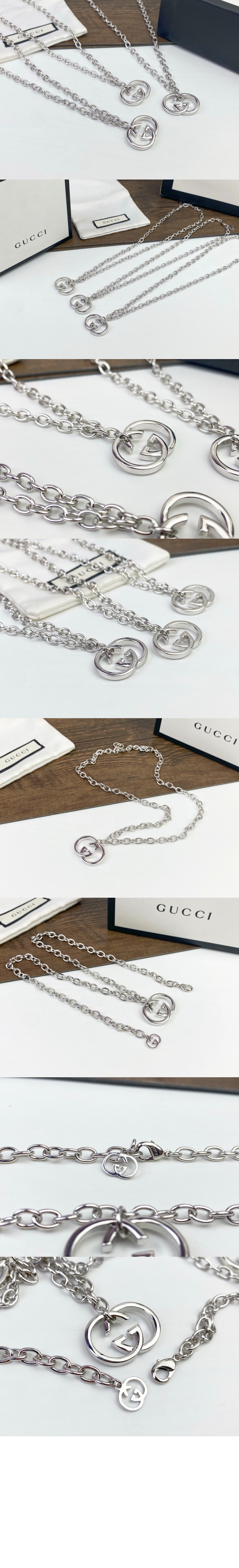 미러급레플리카사이트 | 명품레플리카 전문 쇼핑몰  | 퍼스트원 - 인터로킹 G 목걸이 190489 > 구찌