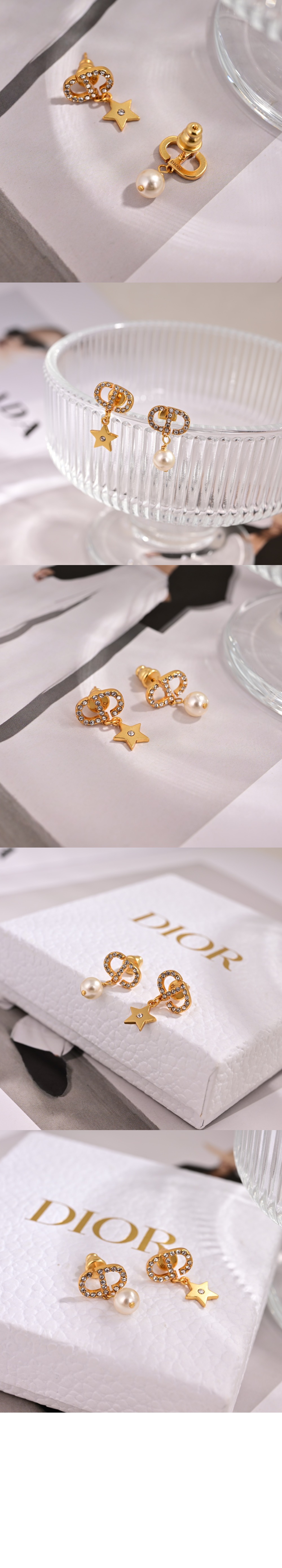 미러급레플리카사이트 | 명품레플리카 전문 쇼핑몰  | 퍼스트원 - Petit CD Lucky Charms  귀걸이 E3714 > 디올