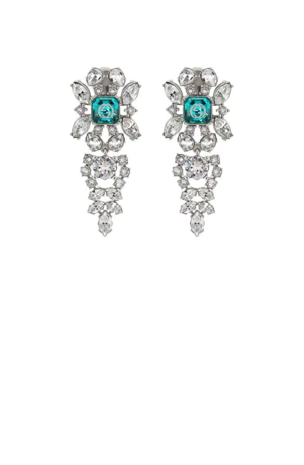 미러급레플리카사이트 | 명품레플리카 전문 쇼핑몰  | 퍼스트원 - 인터로킹 G 크리스털 귀걸이 676528 > 구찌