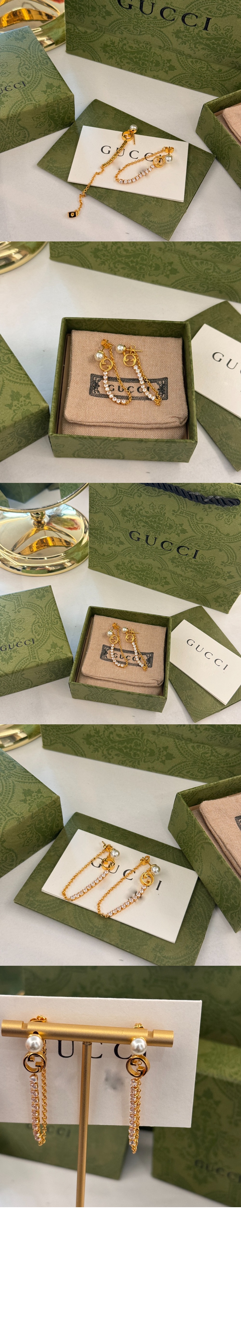 미러급레플리카사이트 | 명품레플리카 전문 쇼핑몰  | 퍼스트원 - 블론디 크리스탈 귀걸이 797624 > 구찌