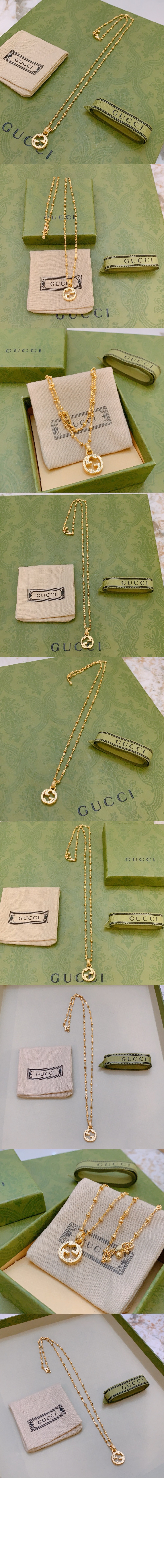 미러급레플리카사이트 | 명품레플리카 전문 쇼핑몰  | 퍼스트원 - 인터로킹 목걸이 603619 > 구찌