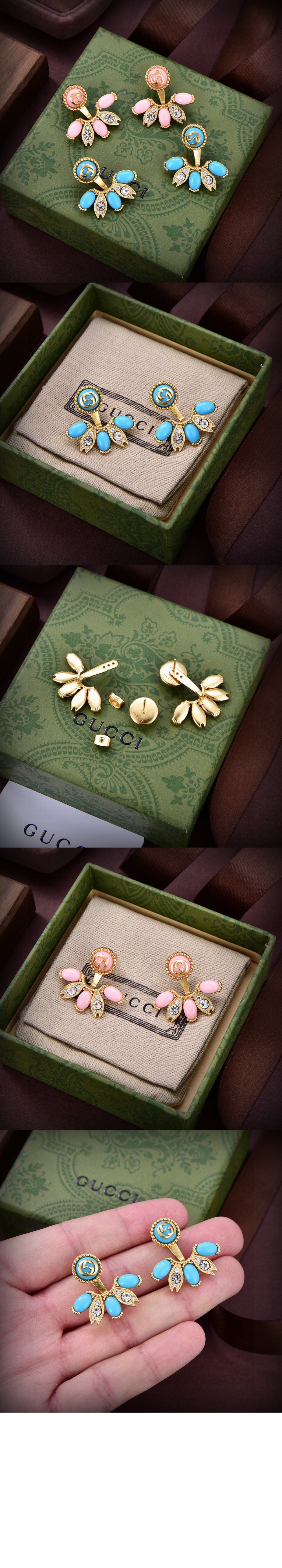 미러급레플리카사이트 | 명품레플리카 전문 쇼핑몰  | 퍼스트원 - 인터로킹 G  귀걸이 729139 > 구찌