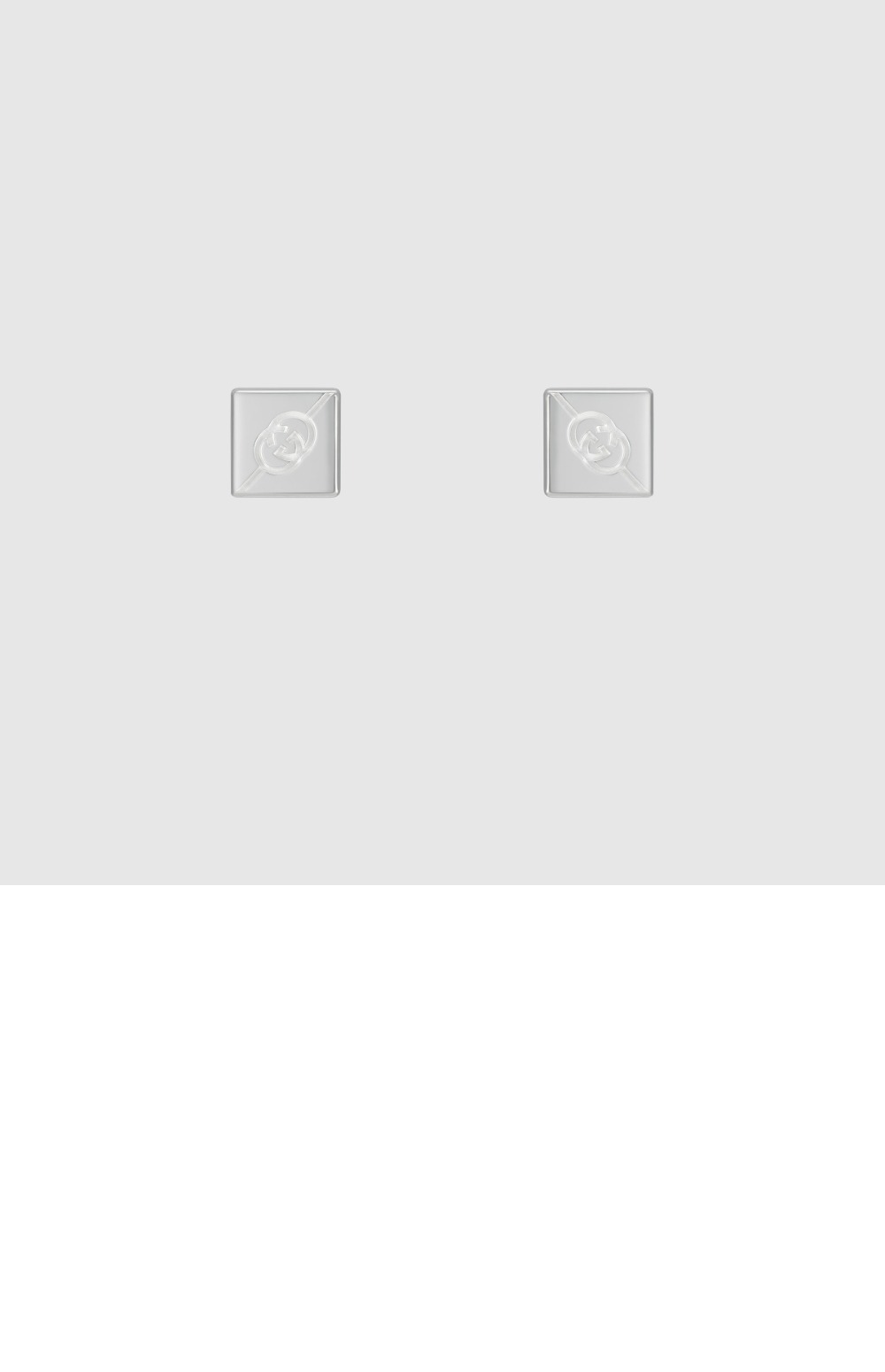 미러급레플리카사이트 | 명품레플리카 전문 쇼핑몰  | 퍼스트원 - 다이애그널 인터로킹 G 귀걸이 774033 > 구찌