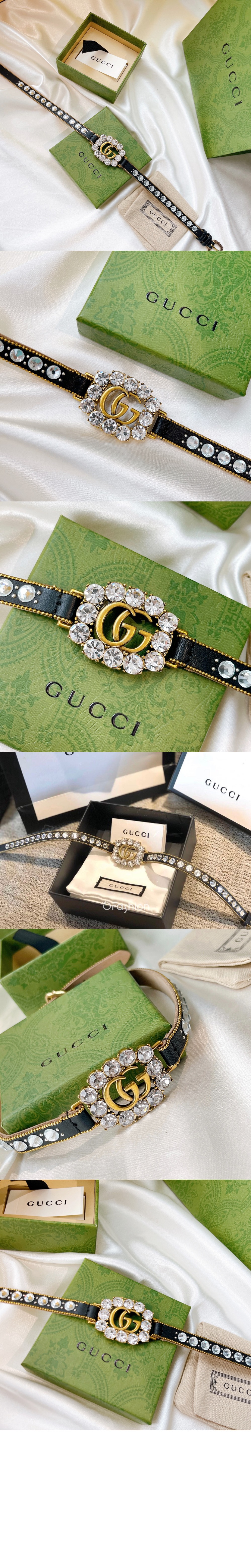 미러급레플리카사이트 | 명품레플리카 전문 쇼핑몰  | 퍼스트원 - 더블 G 레더 목걸이 553396 > 구찌