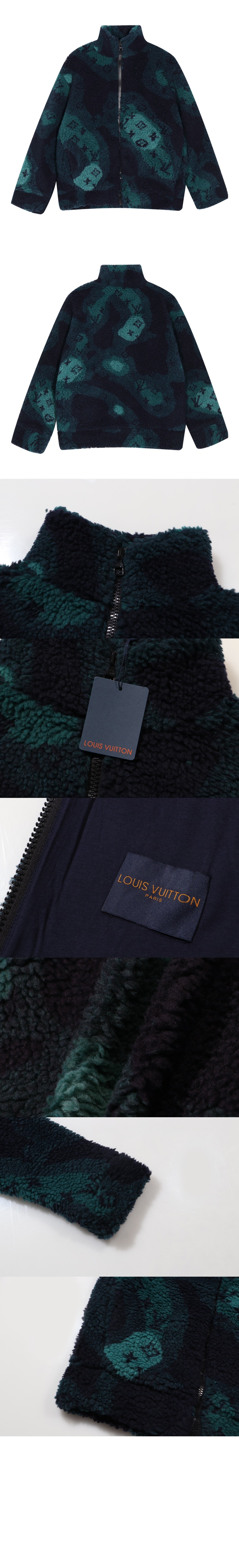 미러급레플리카사이트 | 명품레플리카 전문 쇼핑몰  | 퍼스트원 - 모노그램 카모 플리스 블루종 자켓 > 루이비통