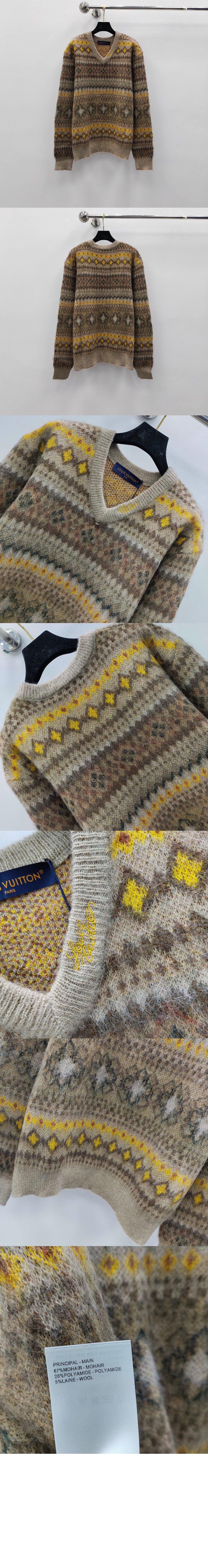 미러급레플리카사이트 | 명품레플리카 전문 쇼핑몰  | 퍼스트원 - 프린트 니트 톱 > 루이비통