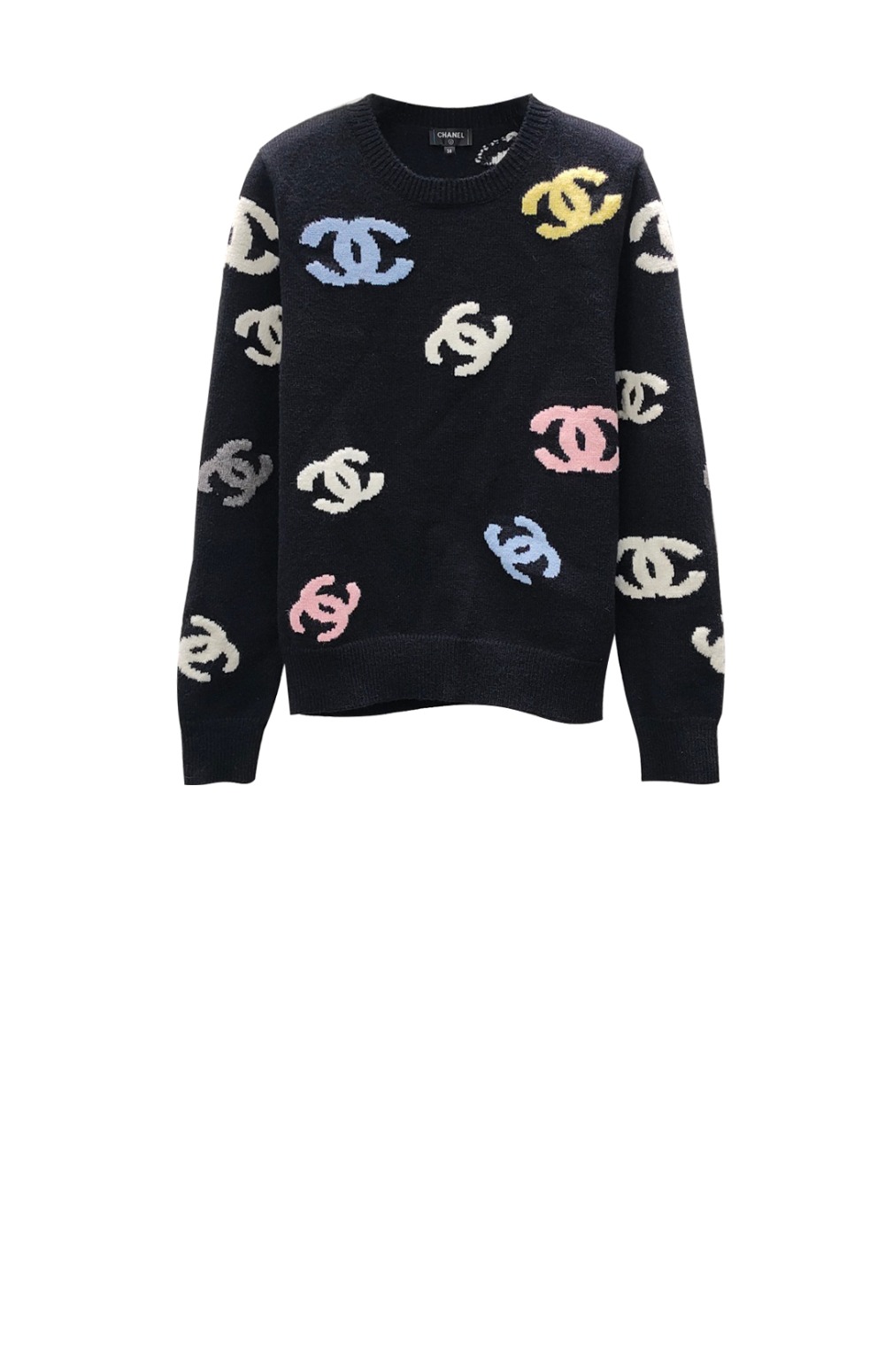 미러급레플리카사이트 | 명품레플리카 전문 쇼핑몰  | 퍼스트원 - 프린트 니트 톱 > 샤넬