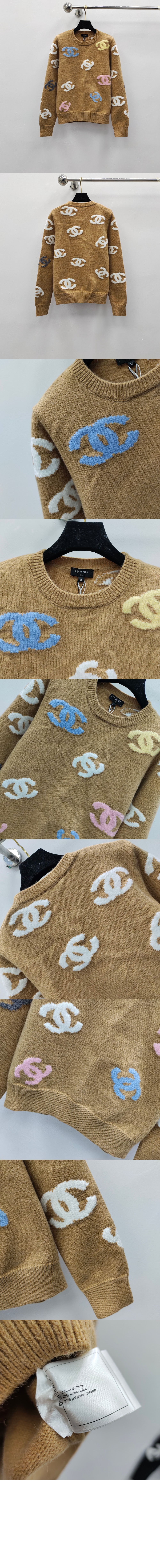 미러급레플리카사이트 | 명품레플리카 전문 쇼핑몰  | 퍼스트원 - 프린트 니트 톱 > 샤넬