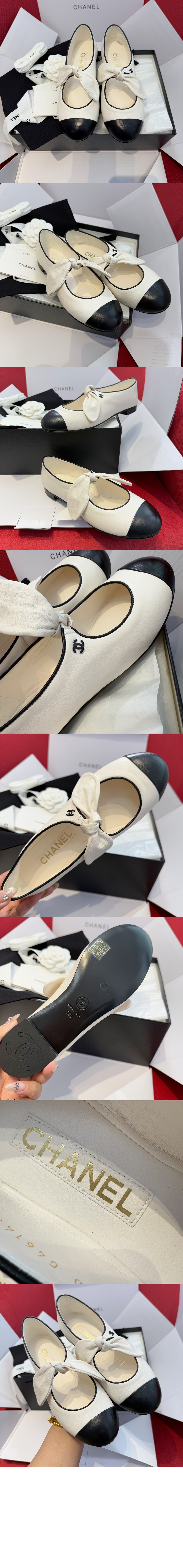 미러급레플리카사이트 | 명품레플리카 전문 쇼핑몰  | 퍼스트원 - 리본 메리제인 플랫슈즈 G46149 > 샤넬