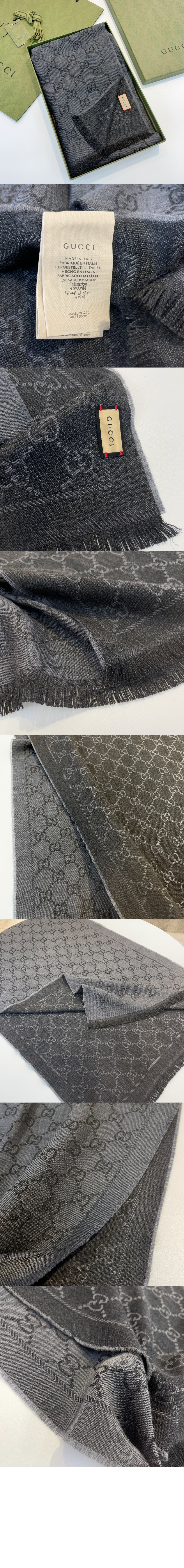 미러급레플리카사이트 | 명품레플리카 전문 쇼핑몰  | 퍼스트원 - GG 자카드 패턴 니트 스카프 133483 > 구찌