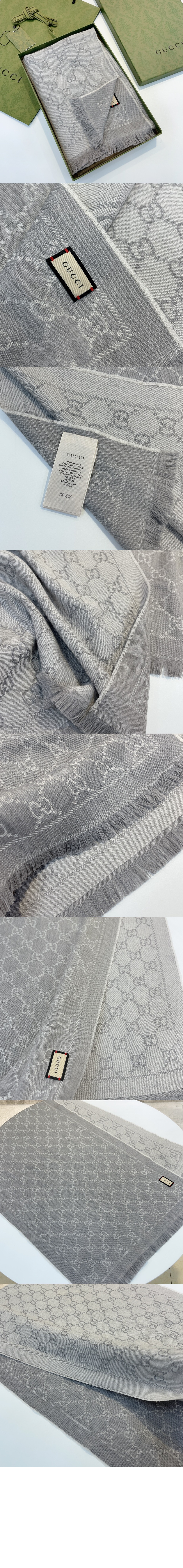 미러급레플리카사이트 | 명품레플리카 전문 쇼핑몰  | 퍼스트원 - GG 자카드 패턴 니트 스카프 133483 > 구찌