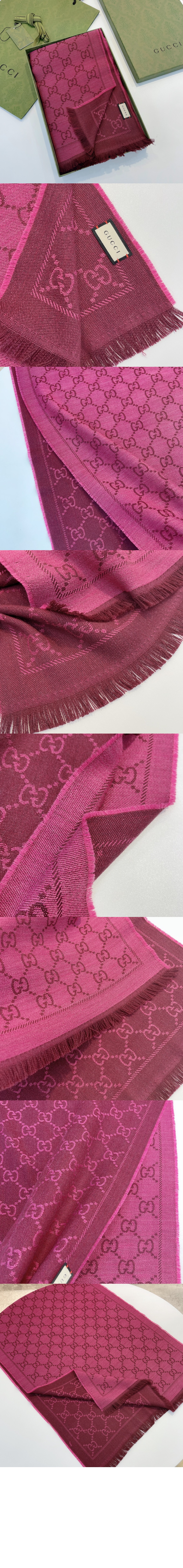 미러급레플리카사이트 | 명품레플리카 전문 쇼핑몰  | 퍼스트원 - GG 자카드 패턴 니트 스카프 133483 > 구찌