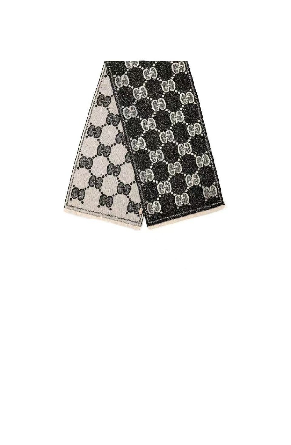 미러급레플리카사이트 | 명품레플리카 전문 쇼핑몰  | 퍼스트원 - GG 자카드 패턴 니트 스카프  598993 > 구찌