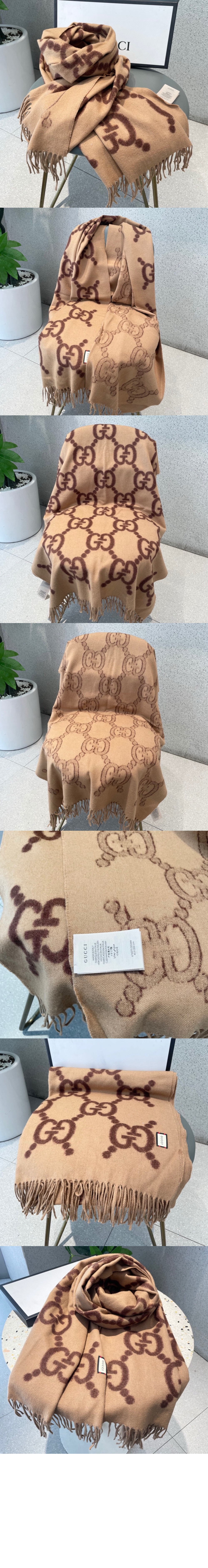미러급레플리카사이트 | 명품레플리카 전문 쇼핑몰  | 퍼스트원 - GG 자카드 패턴 니트 스카프   675876 > 구찌