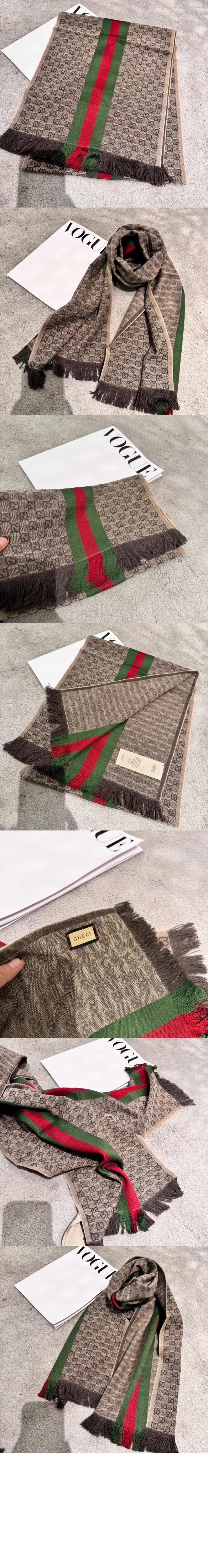 미러급레플리카사이트 | 명품레플리카 전문 쇼핑몰  | 퍼스트원 - GG 자카드 패턴 니트 스카프 147351 > 구찌