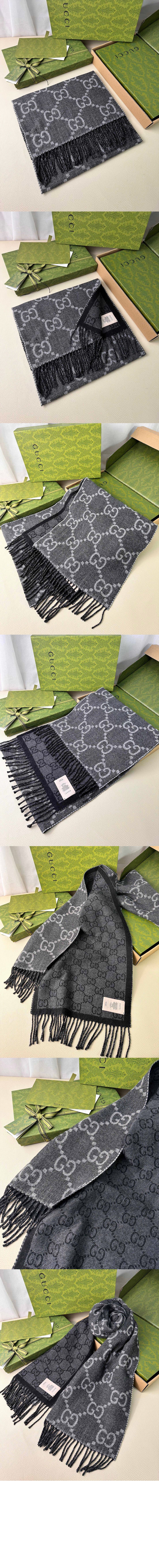 미러급레플리카사이트 | 명품레플리카 전문 쇼핑몰  | 퍼스트원 - 태슬 디테일의 GG 자카드 니트 스카프 676610 > 구찌