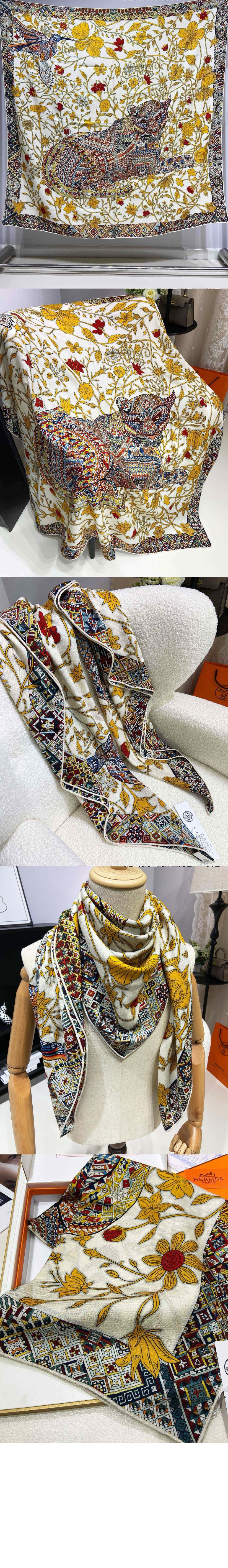 미러급레플리카사이트 | 명품레플리카 전문 쇼핑몰  | 퍼스트원 - Le Jaguar et Le Colibri 숄 140 > 에르메스