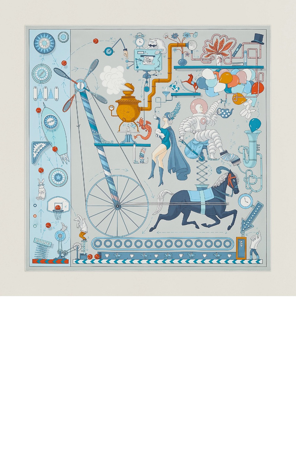 미러급레플리카사이트 | 명품레플리카 전문 쇼핑몰  | 퍼스트원 - Tea for Two 스카프 90 > 에르메스