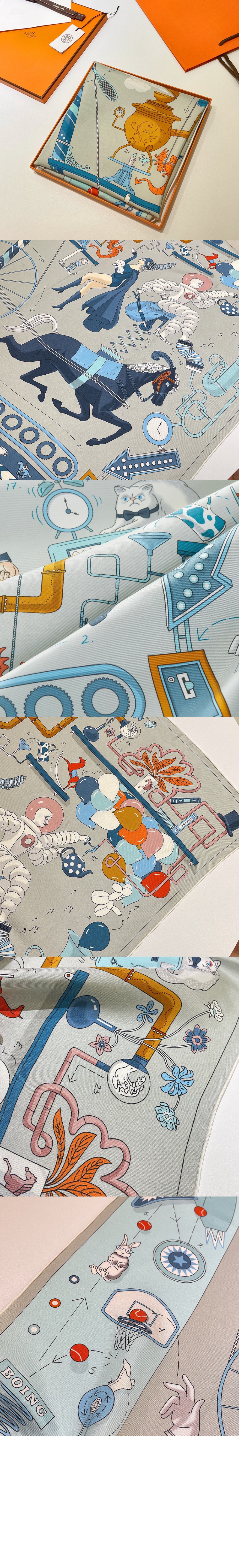 미러급레플리카사이트 | 명품레플리카 전문 쇼핑몰  | 퍼스트원 - Tea for Two 스카프 90 > 에르메스