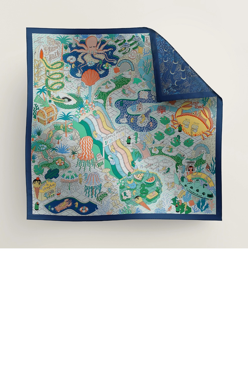 미러급레플리카사이트 | 명품레플리카 전문 쇼핑몰  | 퍼스트원 - Splash Park 더블 페이스 스카프 90 > 에르메스