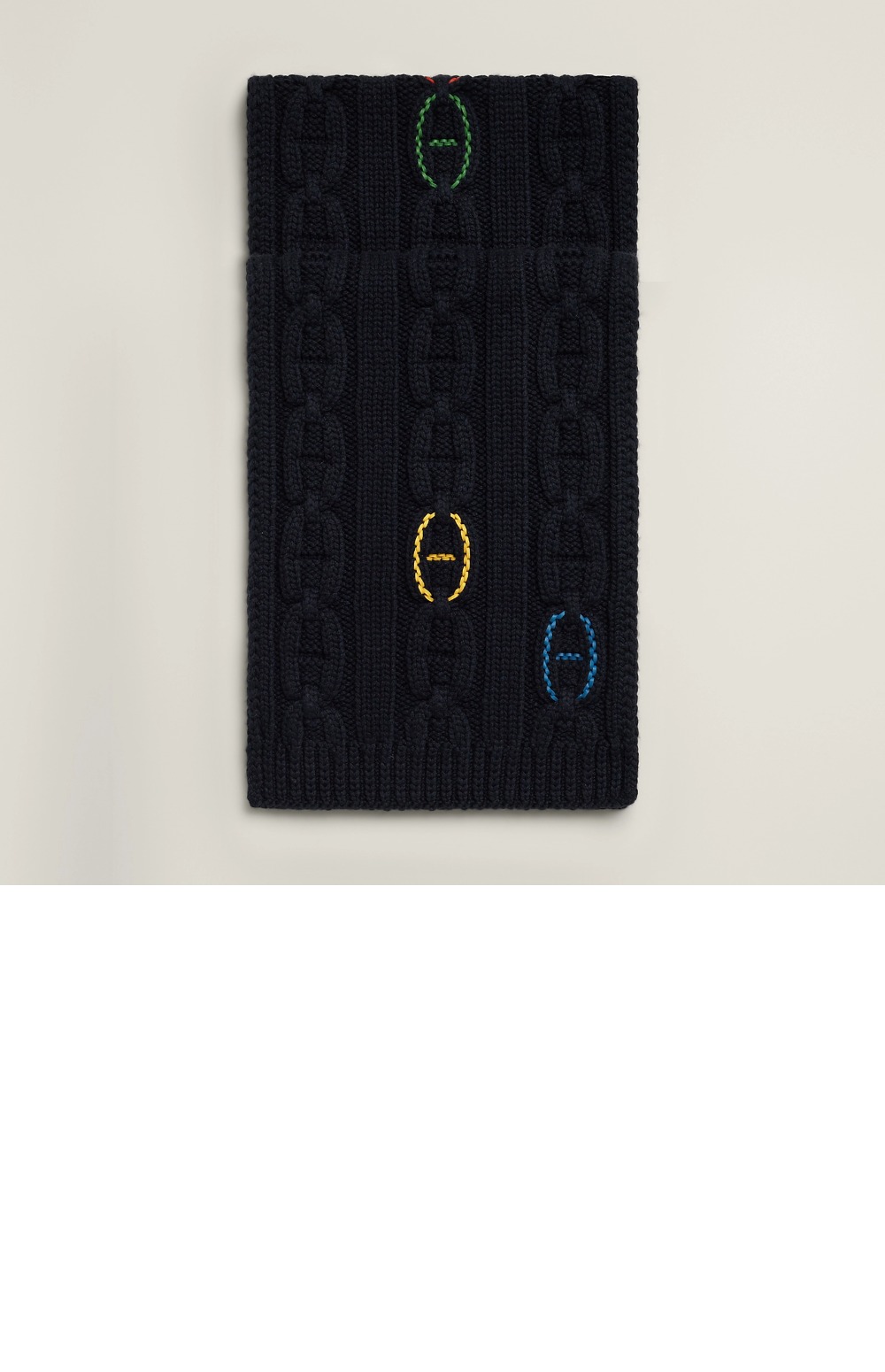 미러급레플리카사이트 | 명품레플리카 전문 쇼핑몰  | 퍼스트원 - Tri-Maillon Details Cuir 머플러 > 에르메스