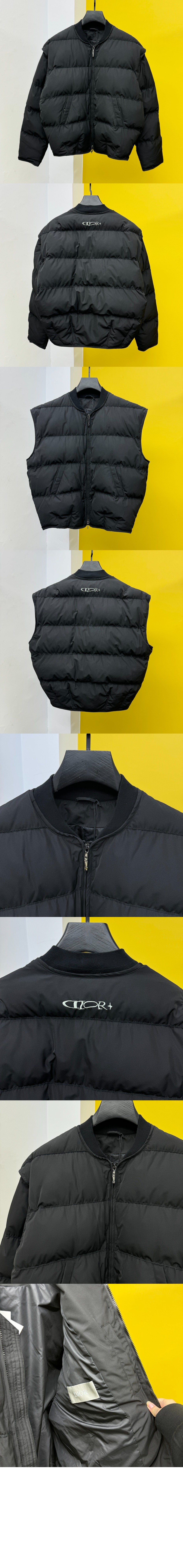 미러급레플리카사이트 | 명품레플리카 전문 쇼핑몰  | 퍼스트원 - 탈착식 슬리브 푸퍼 재킷 > 디올