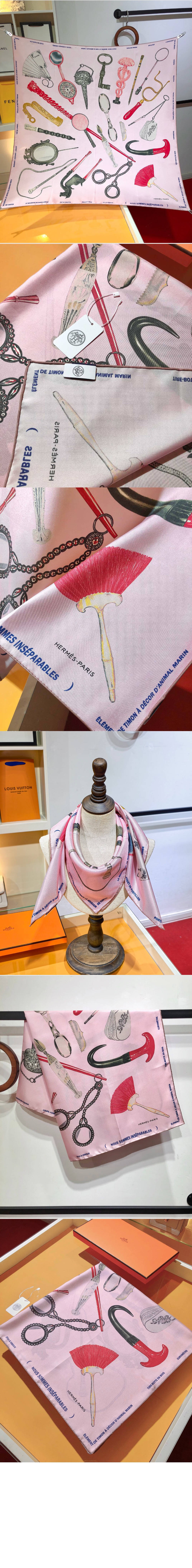 미러급레플리카사이트 | 명품레플리카 전문 쇼핑몰  | 퍼스트원 - Nous Sommes Inseparables 스카프 90 > 루이비통