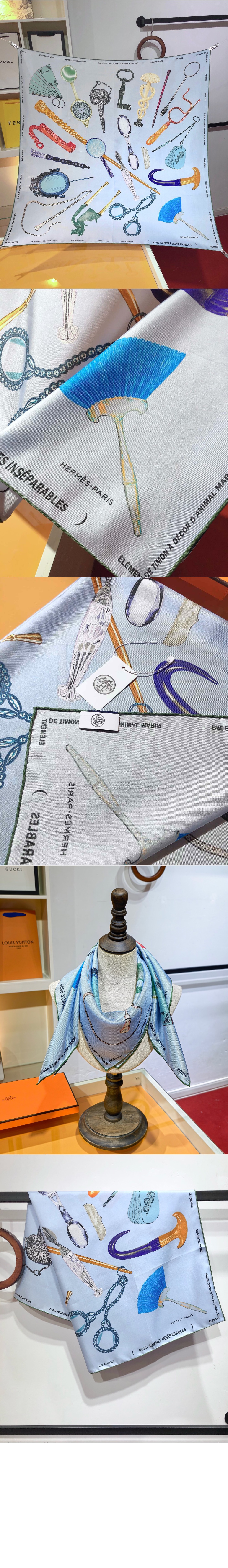 미러급레플리카사이트 | 명품레플리카 전문 쇼핑몰  | 퍼스트원 - Nous Sommes Inseparables 스카프 90 > 루이비통